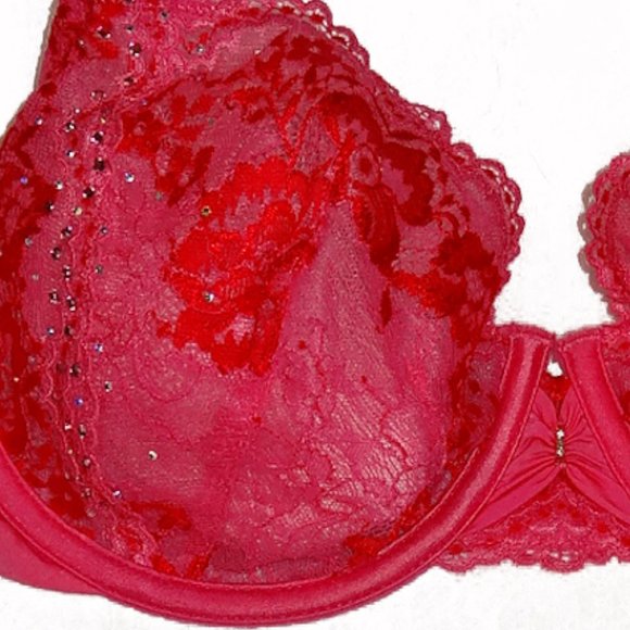 COPY - 34D,S NWT Victoria's Secret Desire Set Unlined Demi Bra, Cheeky Panty Pi… - Picture 2 of 3